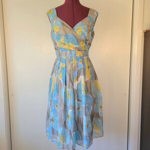 Adrianna Papell retro cocktail dress